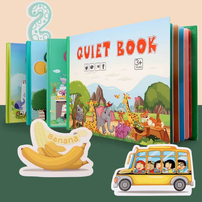 Interactive Felt Quiet Book