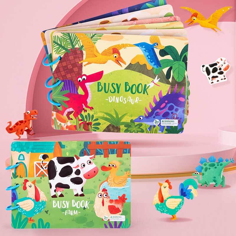 Dinosaur Enlightment Sticker Book