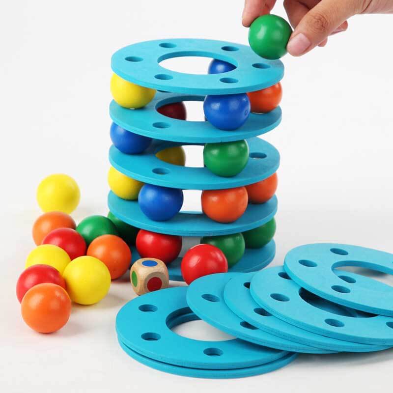 Rainbow Balls Tower