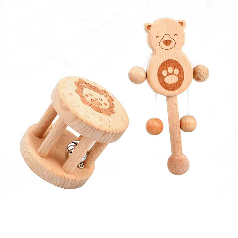 Montessori Newborn Hand Bell Set