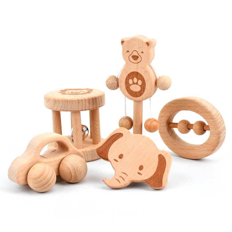 Montessori Newborn Hand Bell Set