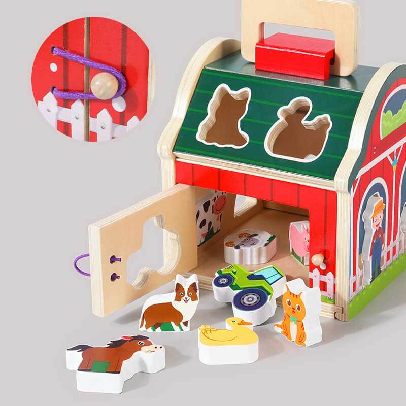 Take-Along Sorting Barn Toy