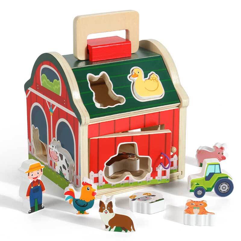 Take-Along Sorting Barn Toy