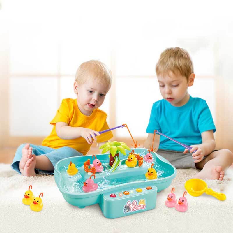 Fishing Game Toys with Slideway