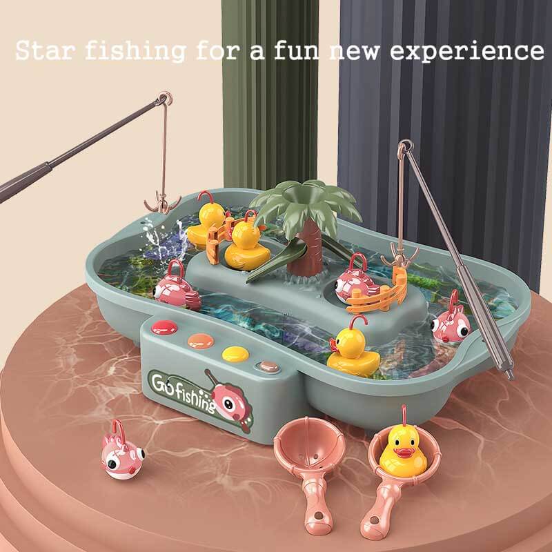 Fishing Game Toys with Slideway