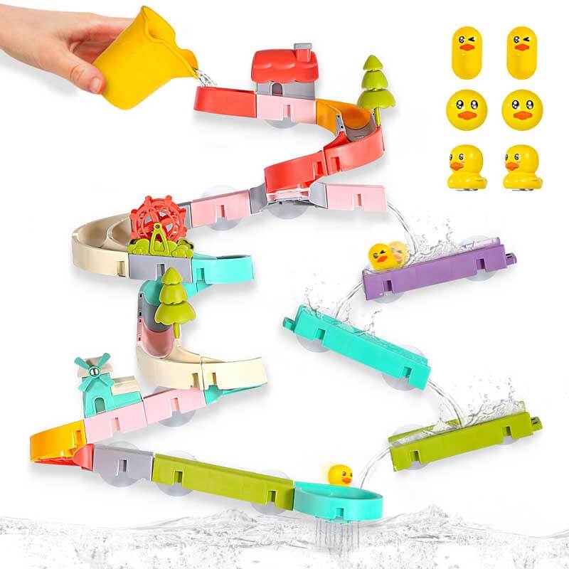 Wall Bathtub Toy Slide