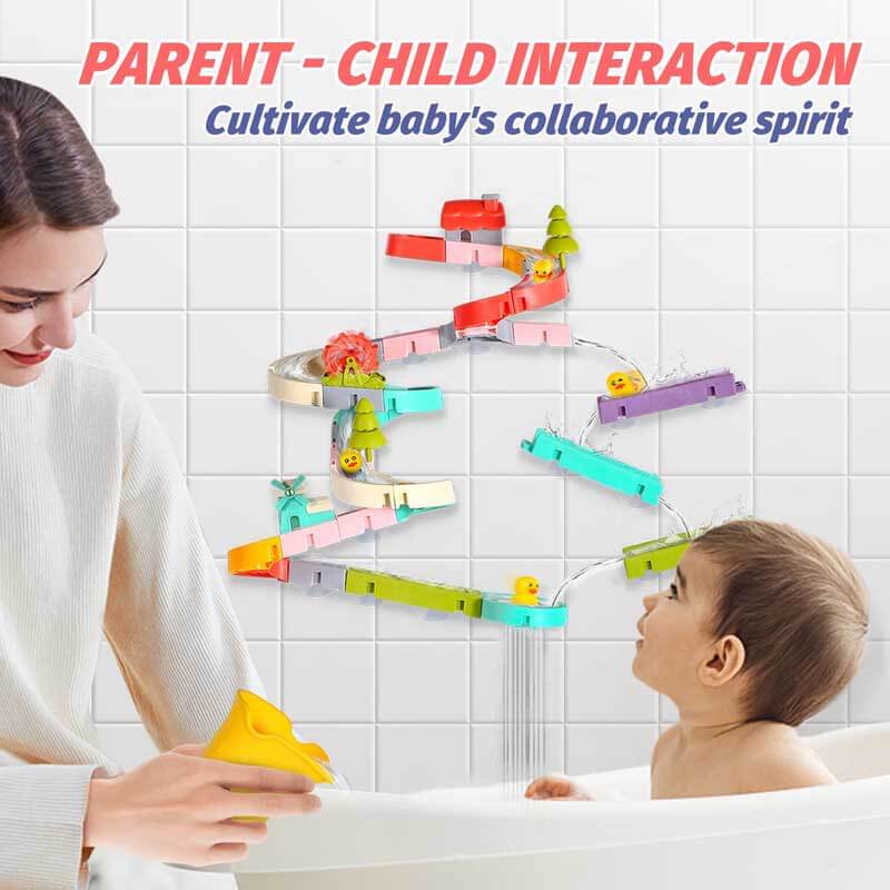 Wall Bathtub Toy Slide