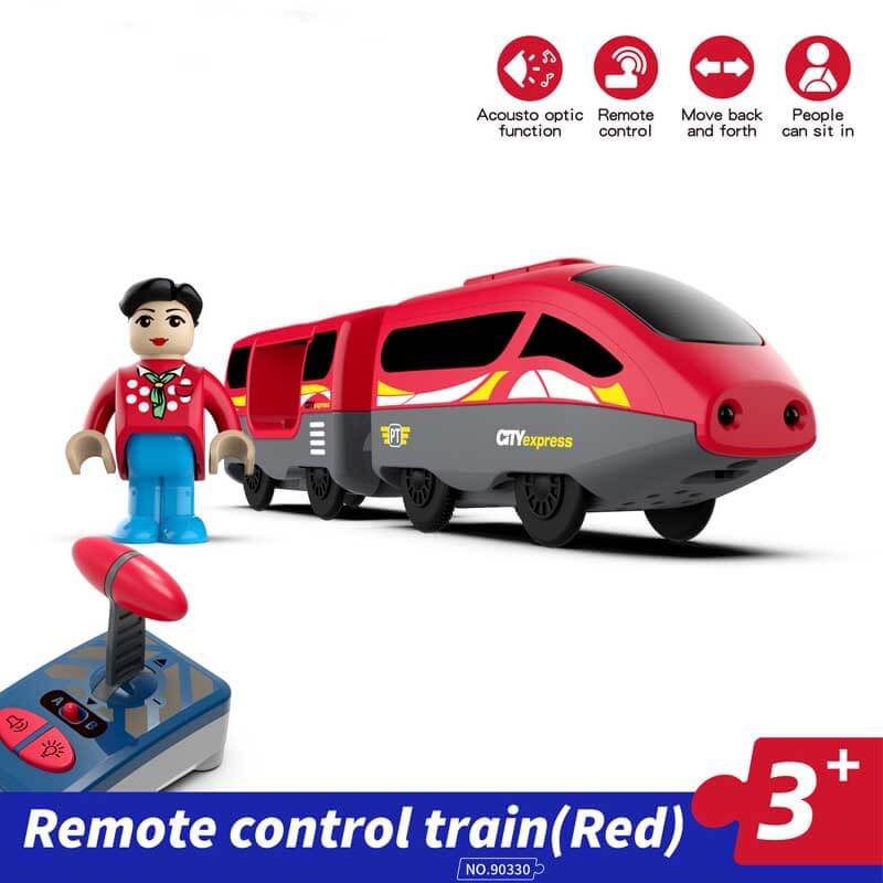 Montessori Remote Control Trains toys for toddler