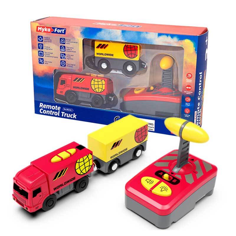 Montessori Remote Control Trains toys for toddler