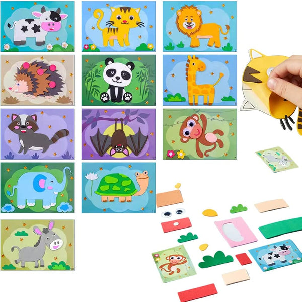 "3D Sticker Puzzles (12 Sheets)"