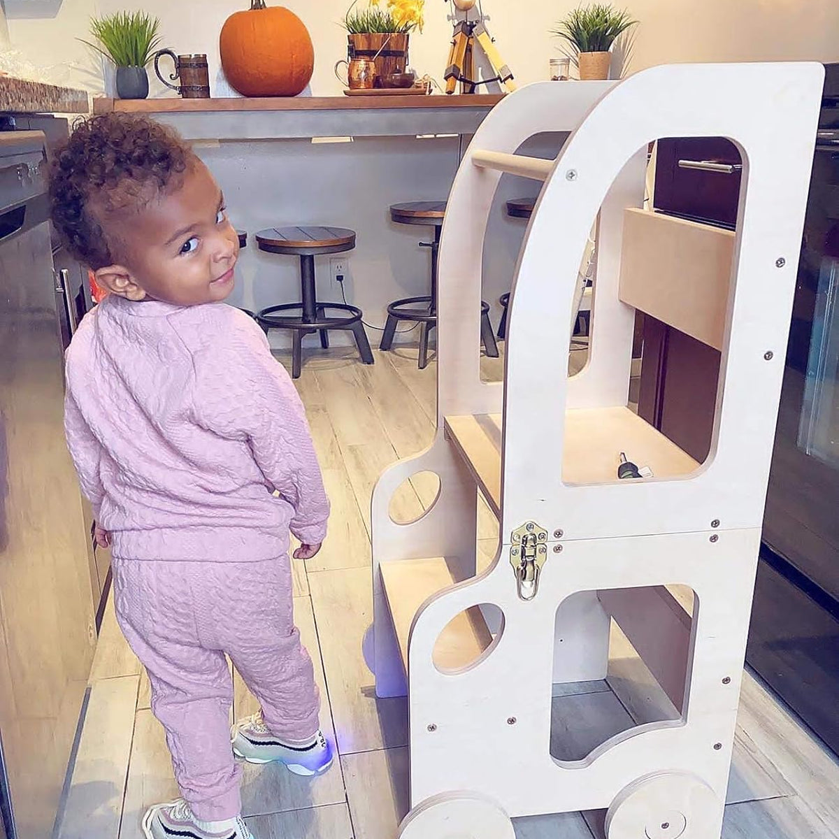 Montessori Kitchen Step Stool (not painted)