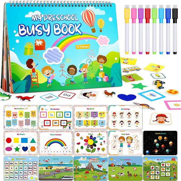 Montessori Preschool Learning Book