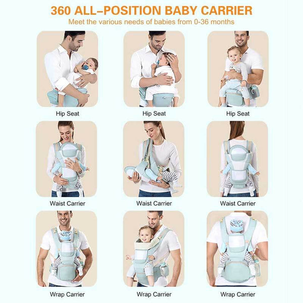 Baby Carrier with Lumbar Support