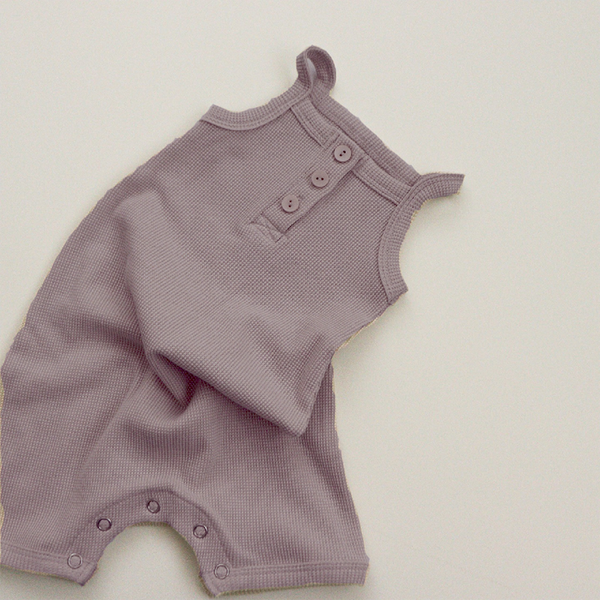 Penny Solid color Rompers