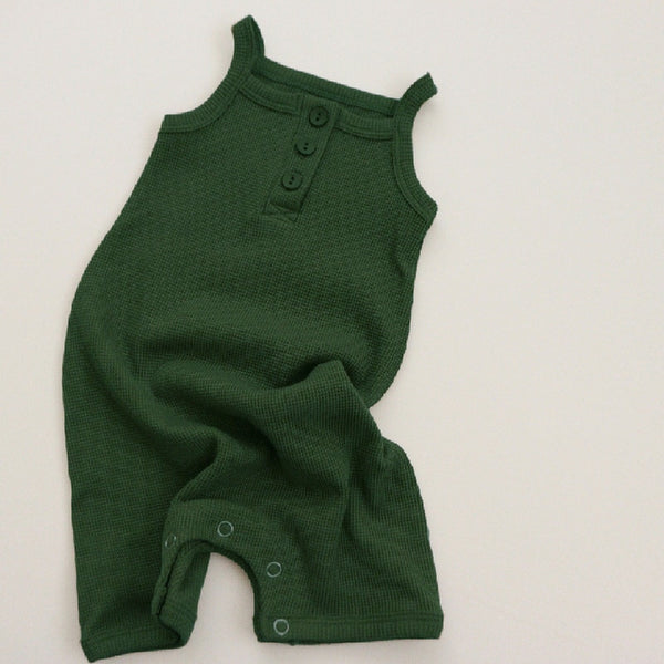 Penny Solid color Rompers