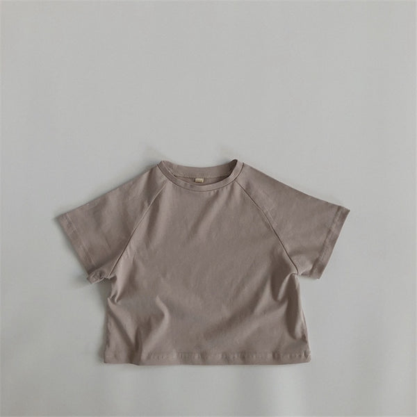 Gekleurd Organics unisex T-shirt voor baby's