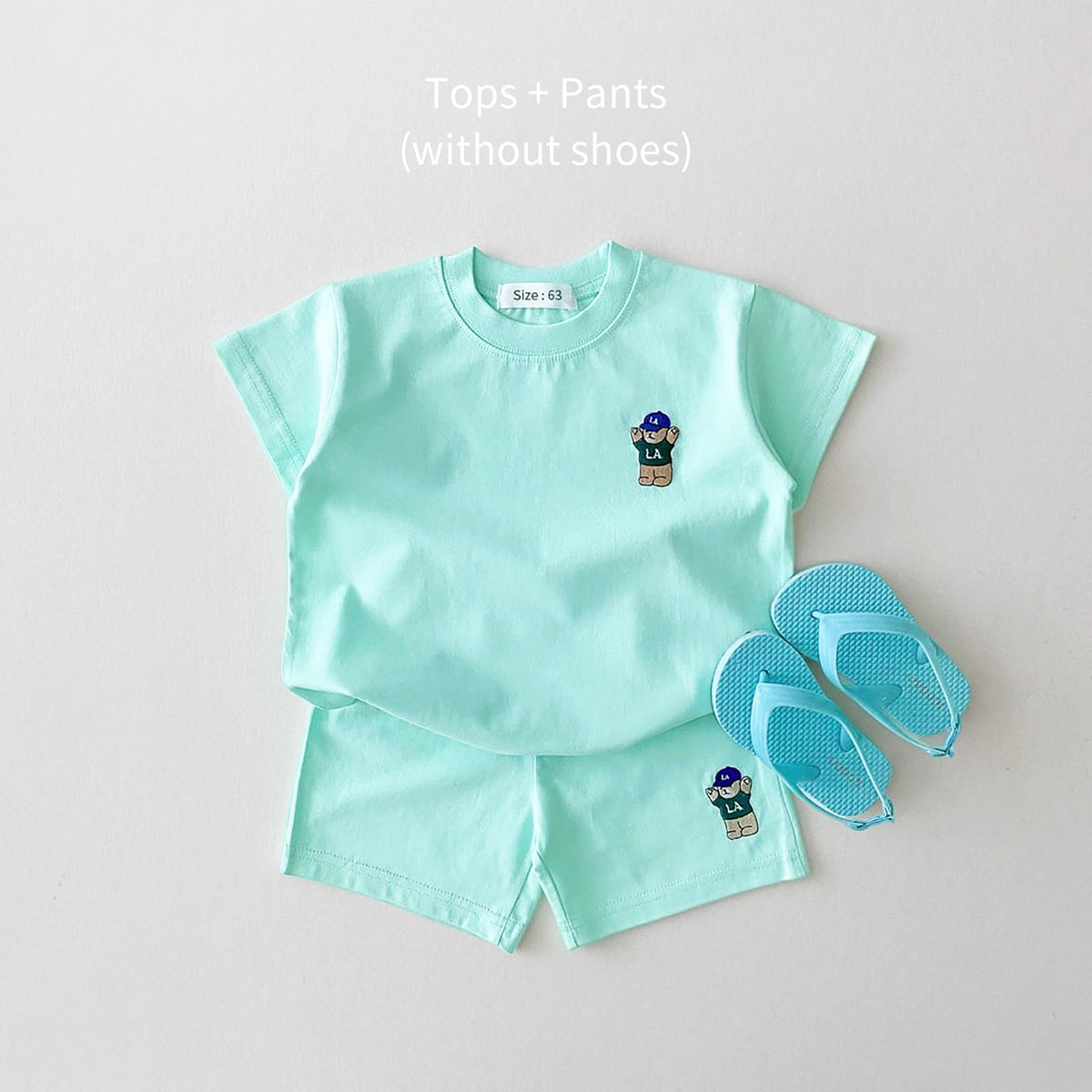 Little LA Bear Top & Short Set