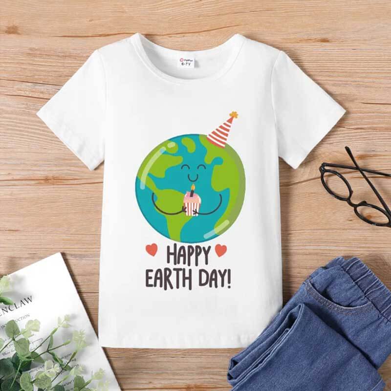 The Earth Day Graphic White Tee