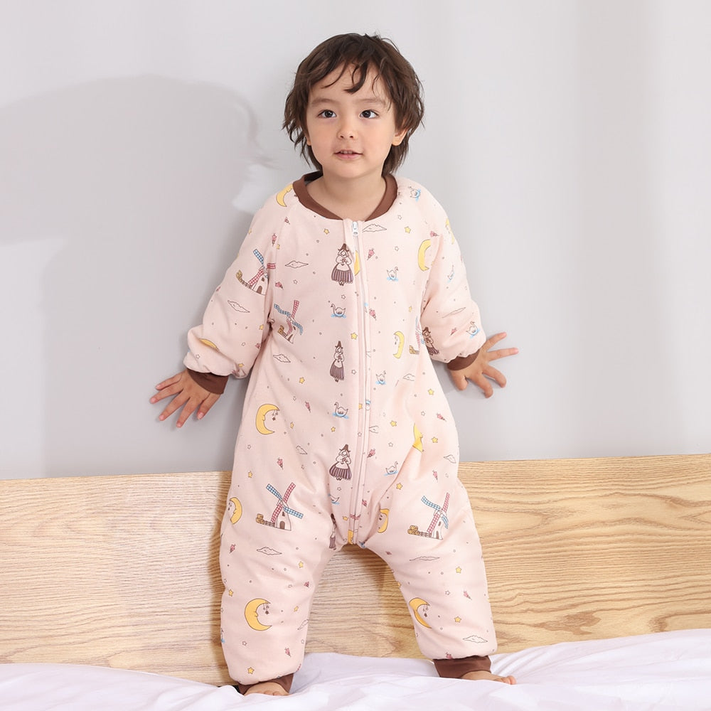 2.5 Tog Baby Sleep suits / Removable Sleeves for 1-4 Year