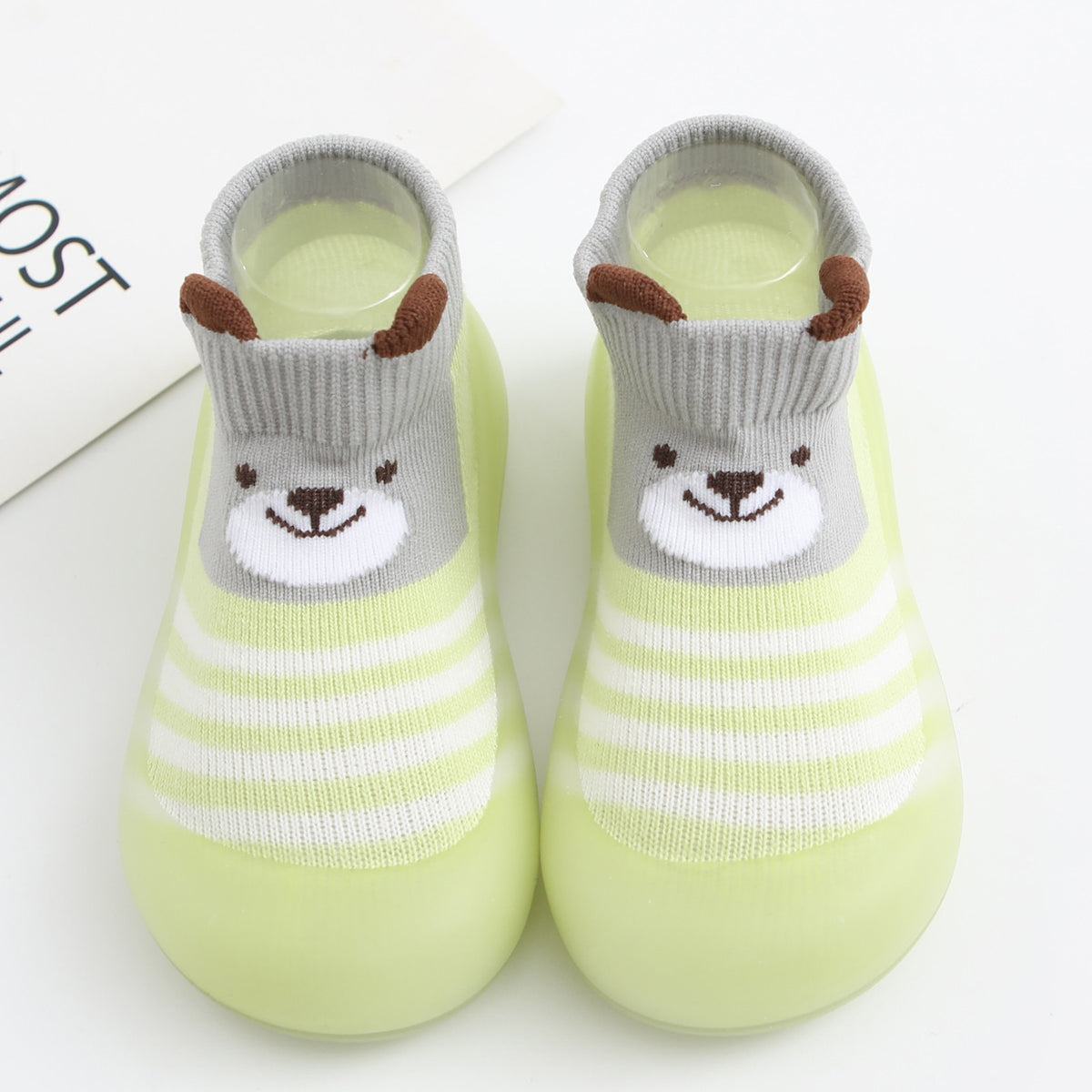 Baby Socks Shoes/ Cotton Breathable Lightweight Slip-on Sneak