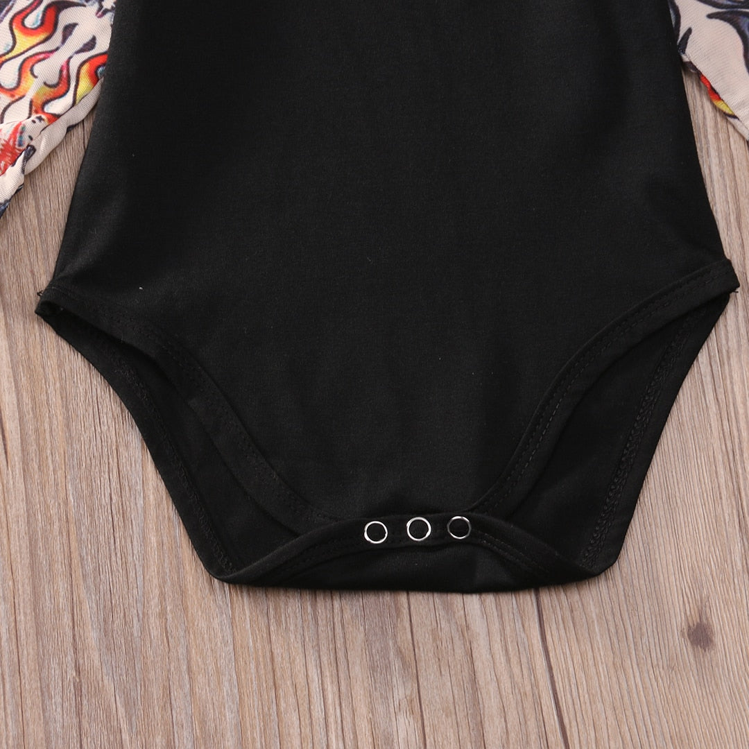 Baby Bodysuit/ Tattoo Printed Newborn Costume