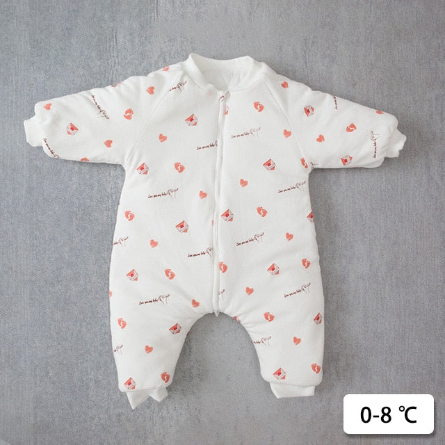 3.5 Tog Baby Sleep suits/ Removable Sleeves for 0-6 Yrs