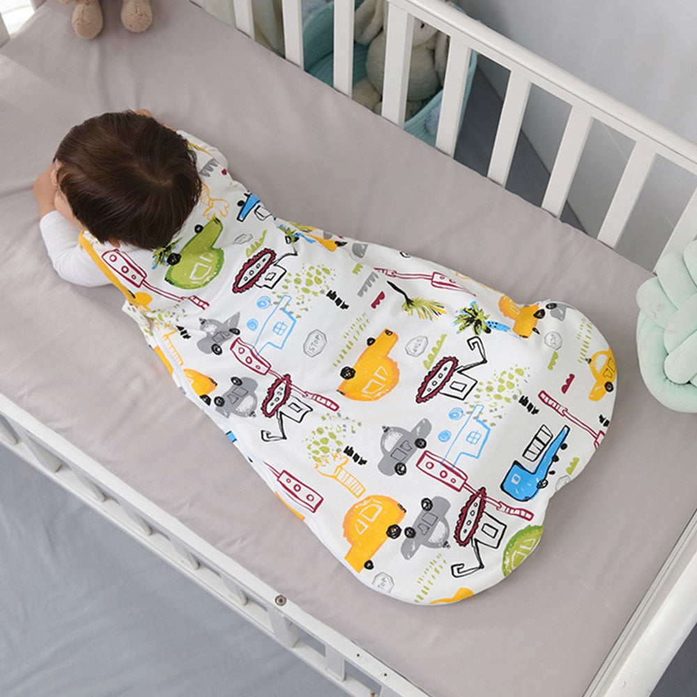 Baby Sleep bag/ Cartoon Printed Sleepwear for 0-2 Yrs