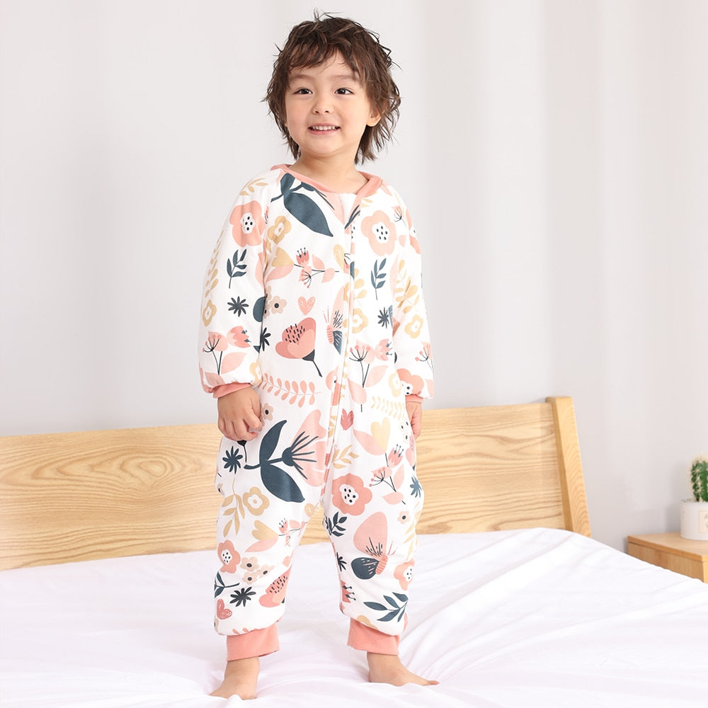 2.5 Tog Baby Sleep suits / Removable Sleeves for 1-4 Year