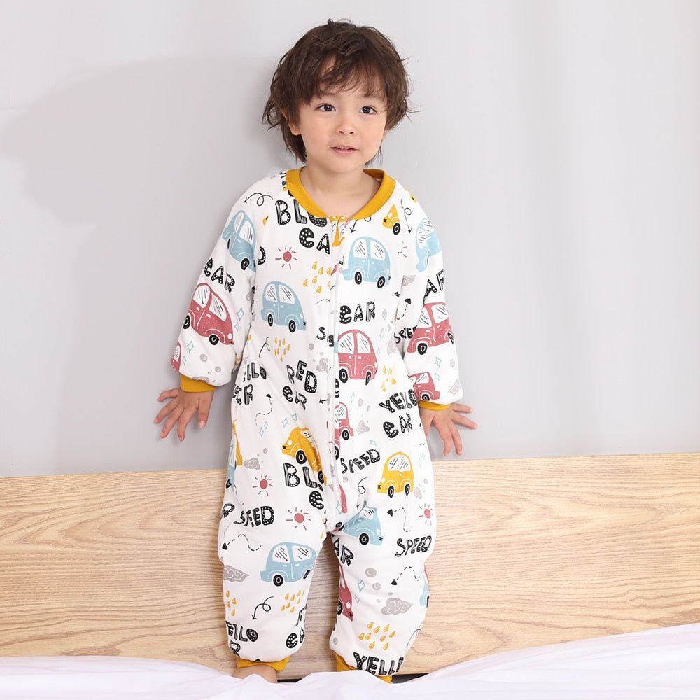 2.5 Tog Baby Sleep suits / Removable Sleeves for 1-4 Year