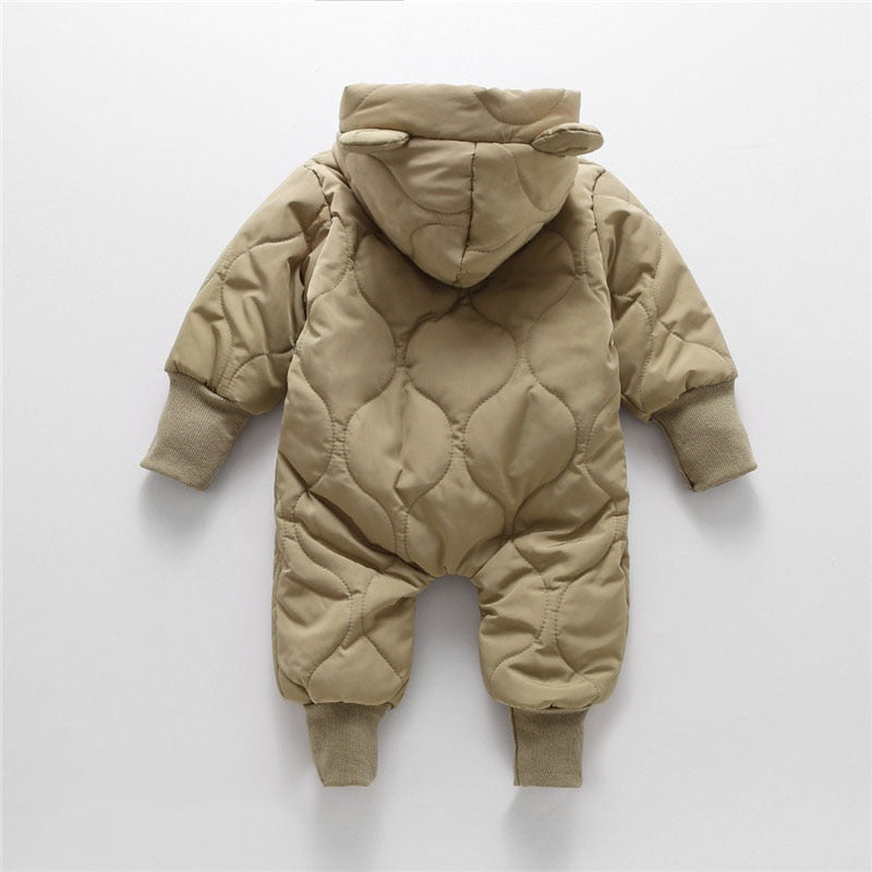 Winter babykleding / rompertjes berenpak baby-outfit