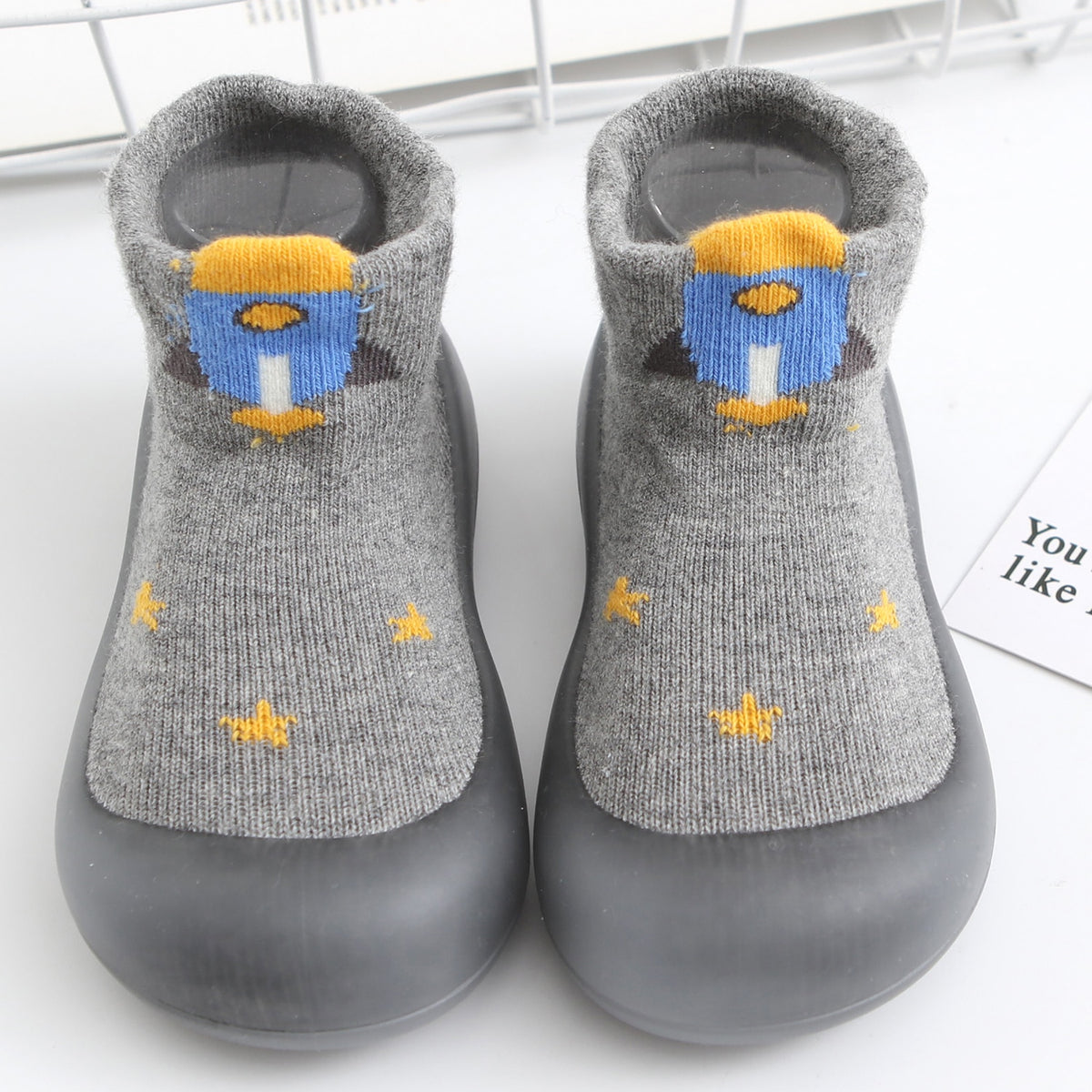 Baby Socks Shoes/ Cotton Breathable Lightweight Slip-on Sneak