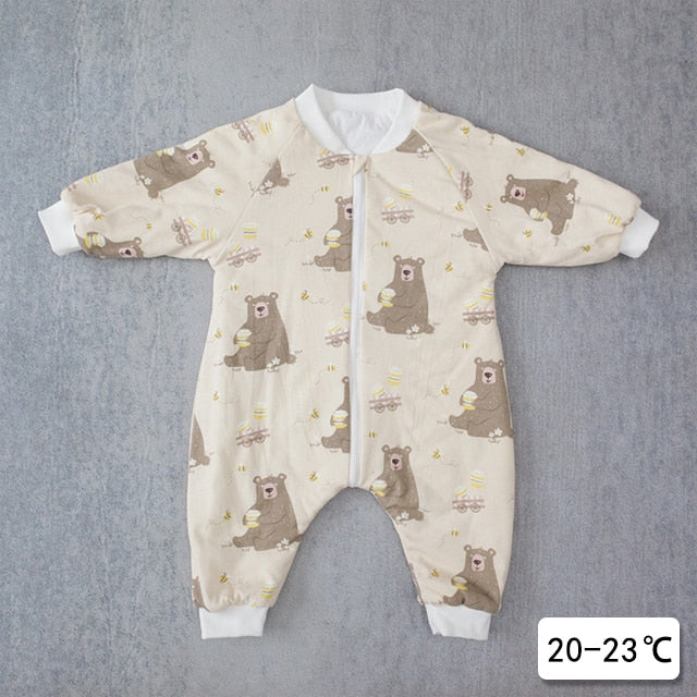 3.5 Tog Baby Sleep suits/ Removable Sleeves for 0-4 Yrs