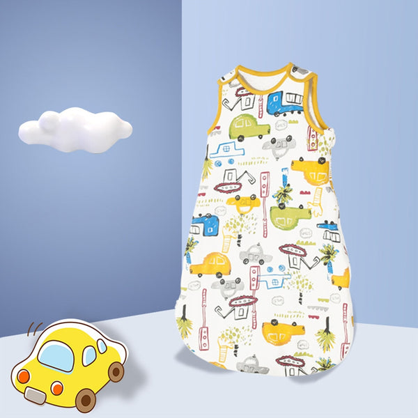 Slaapzak voor baby's/slaapkleding met cartoonprint voor 0-2 jaar