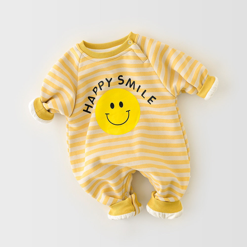 Banana Bonanza Baby Outfit - Jumpsuit met kleurrijke fruitprint