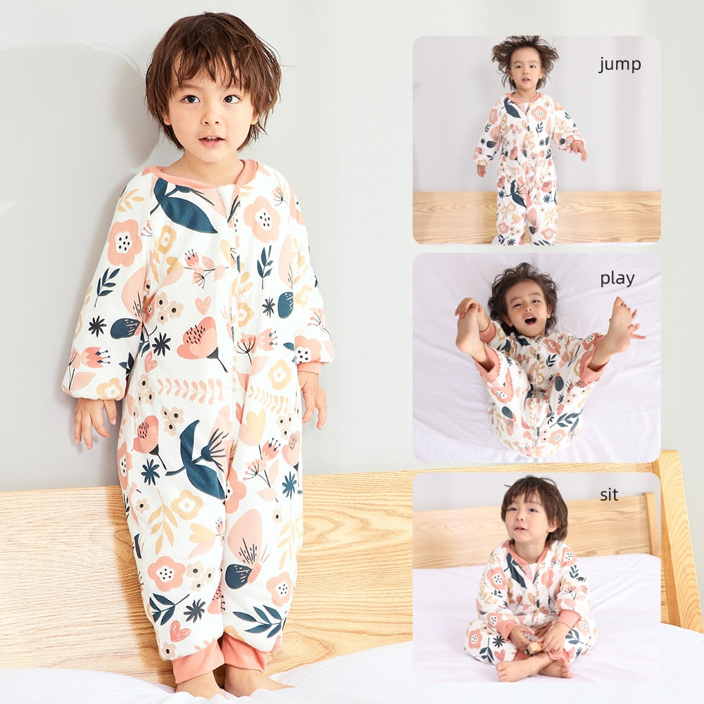 2.5 Tog Baby Sleep suits / Removable Sleeves for 1-4 Year