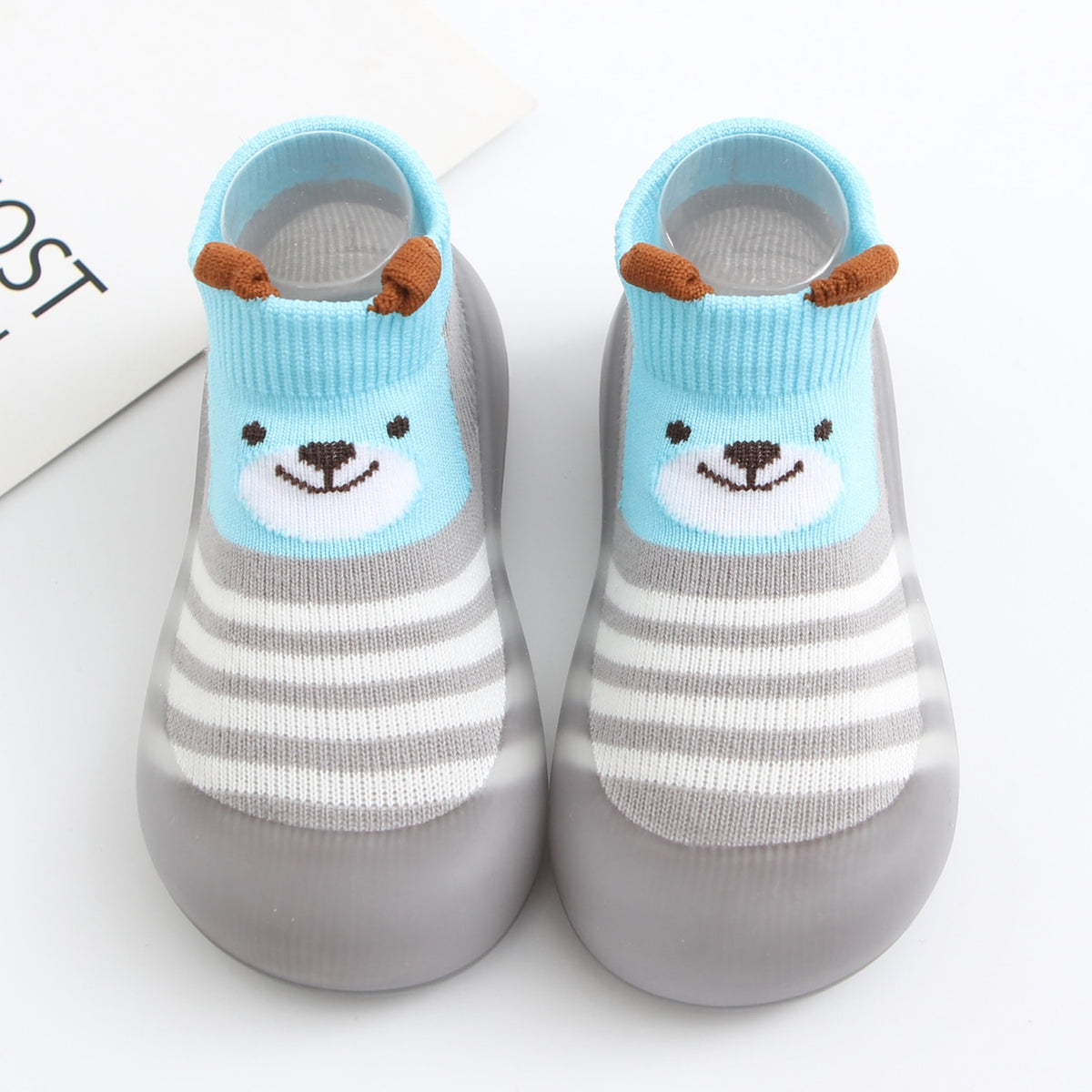 Baby Socks Shoes/ Cotton Breathable Lightweight Slip-on Sneak