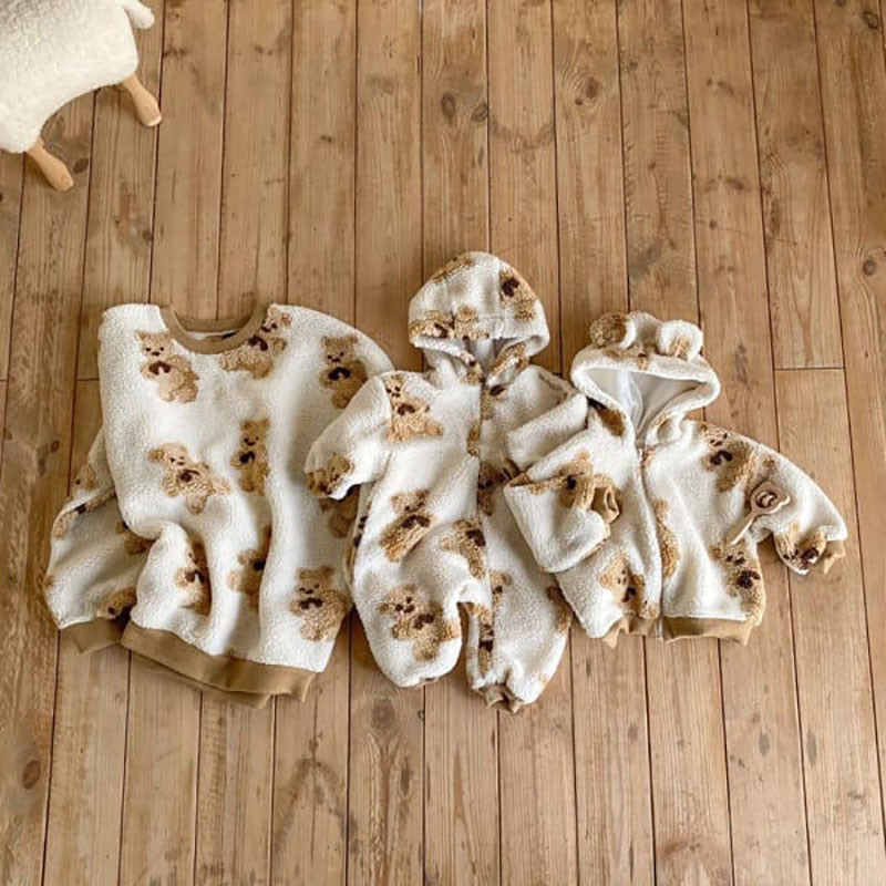 Winter babykleertjes / warme peuterromper met capuchon voor 0-3 jaar