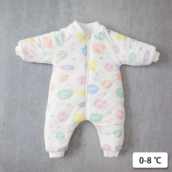 3.5 Tog Baby Sleep suits/ Removable Sleeves for 0-6 Yrs