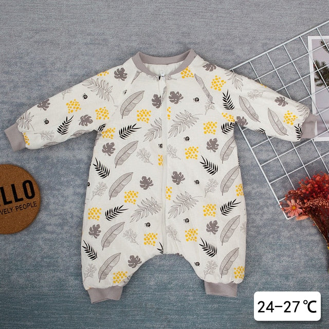 3.5 Tog Baby Sleep suits/ Removable Sleeves for 0-6 Yrs