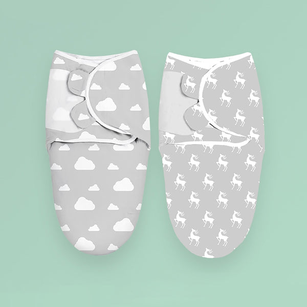 0.5 Tog Baby Swaddle/ Startle Cocoon Design for 0-6 Month