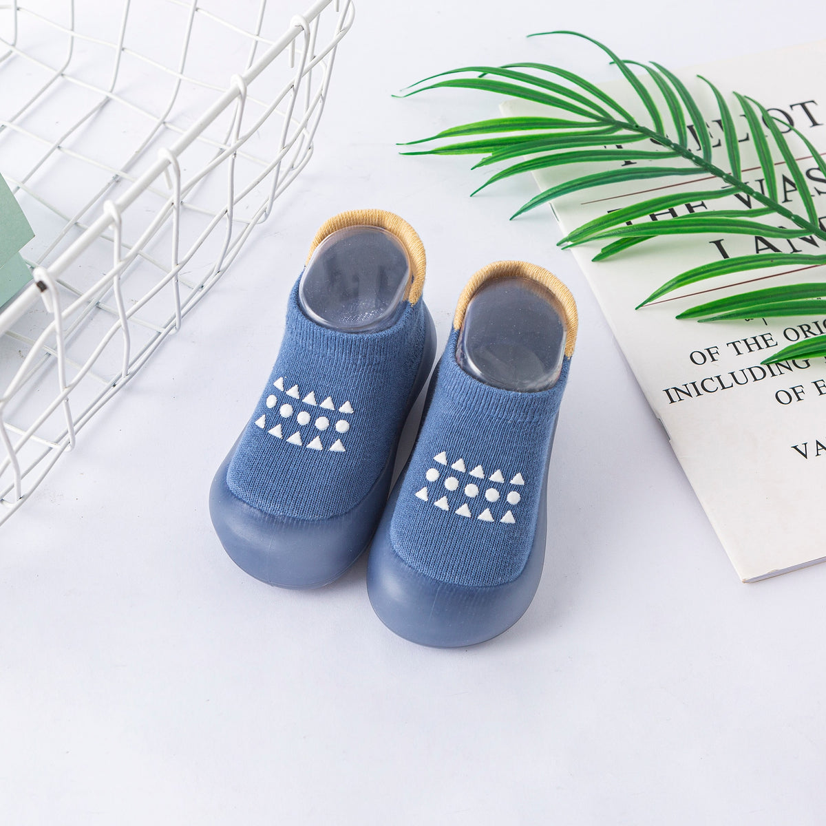 Baby Socks Shoes/ Cotton Breathable Lightweight Slip-on Sneak