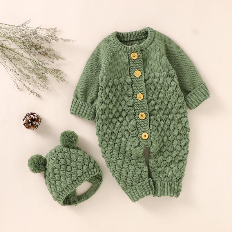 Fleece rompertjes voor baby's