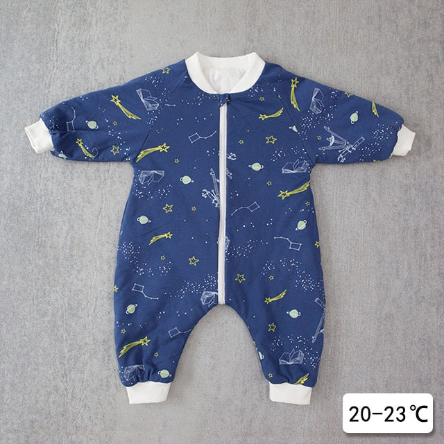 3.5 Tog Baby Sleep suits/ Removable Sleeves for 0-6 Yrs