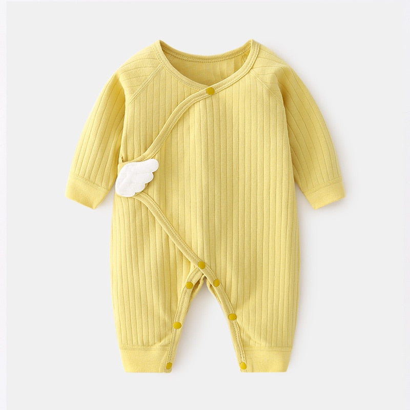 Pasgeboren baby romper/stevige zachte vrijetijdskleding