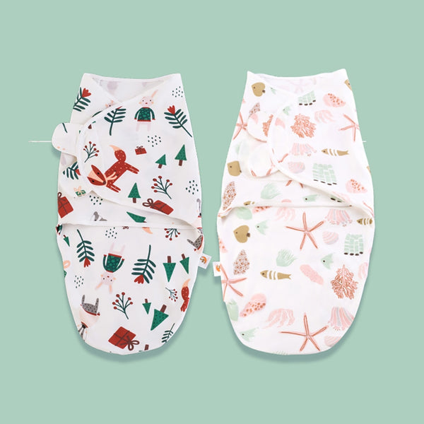 0.5 Tog Baby Swaddle/ Startle Cocoon Design for 0-6 Month