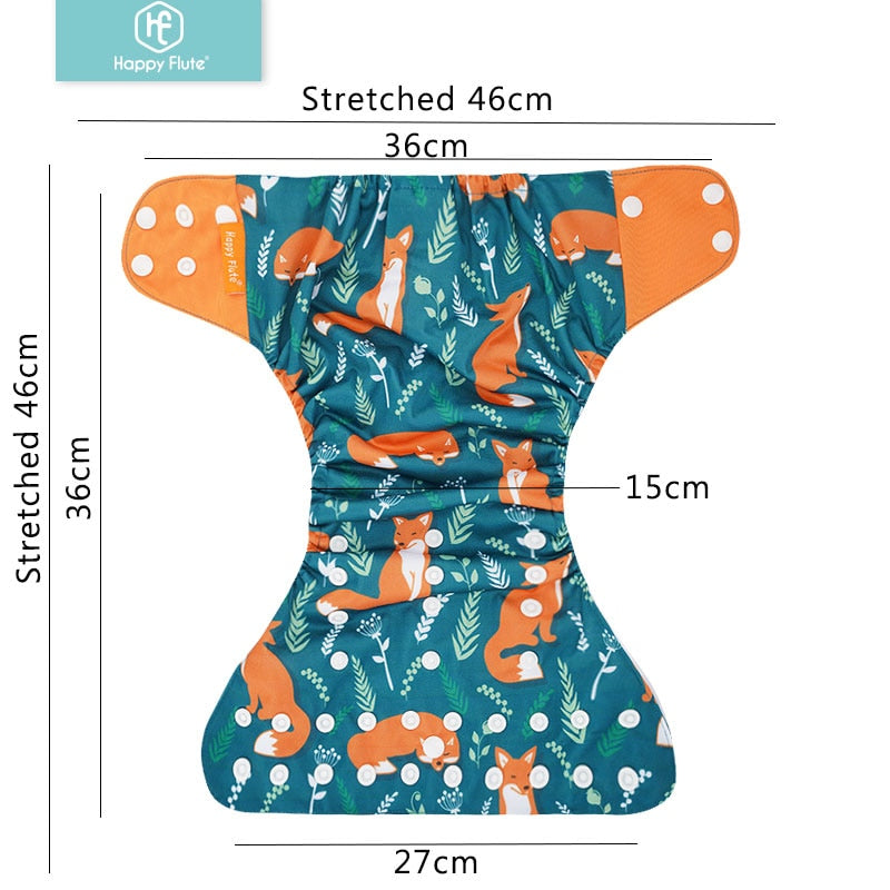 Washable Eco-friendly Baby Cloth Diaper Fit 0-2year