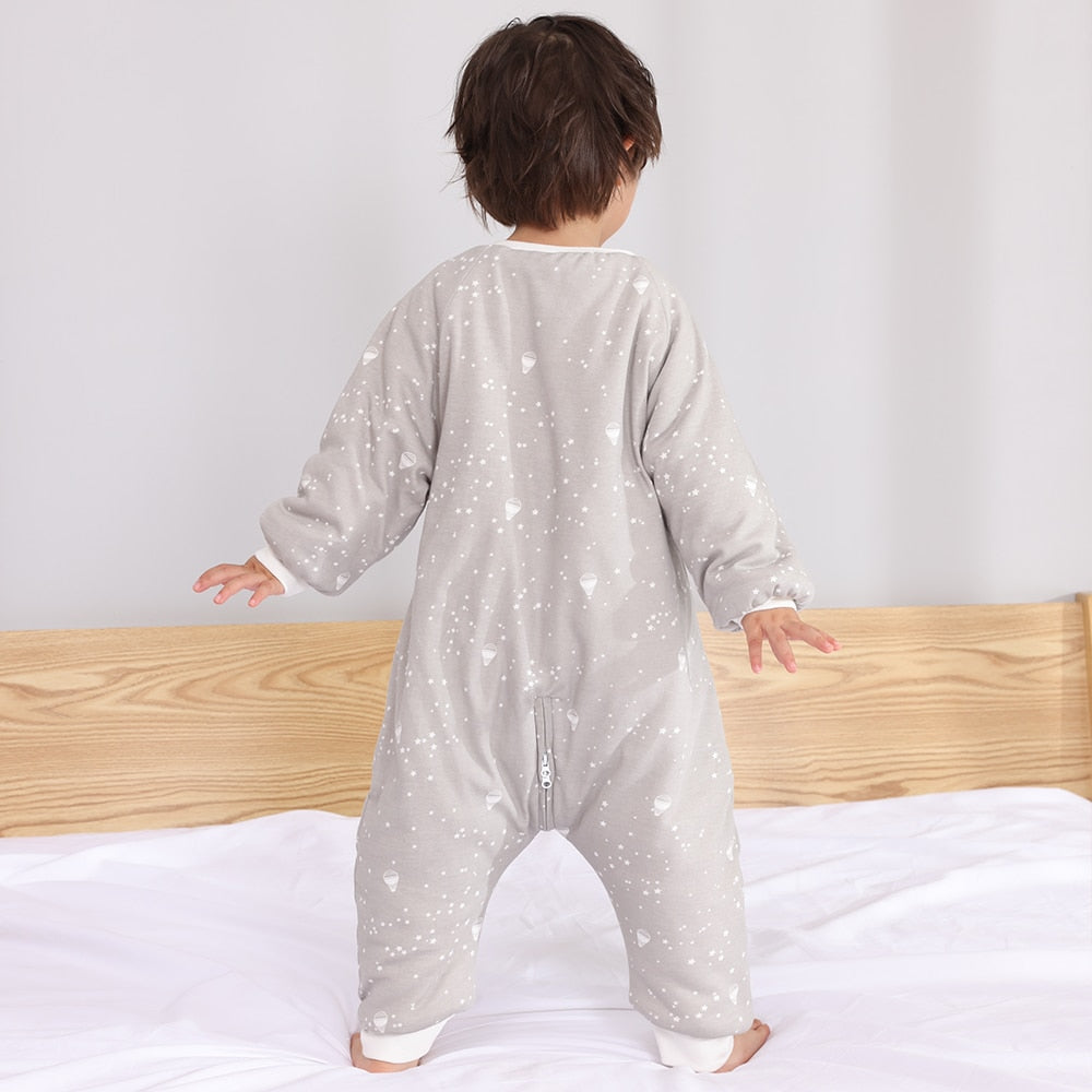 2.5 Tog Baby Sleep suits / Removable Sleeves for 1-4 Year