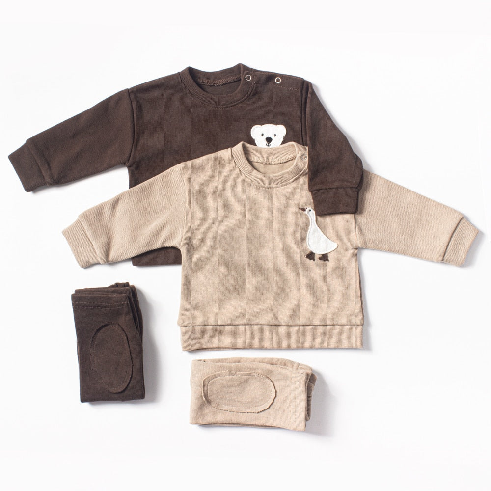 Boze gans Baby Sweatshirts Sets