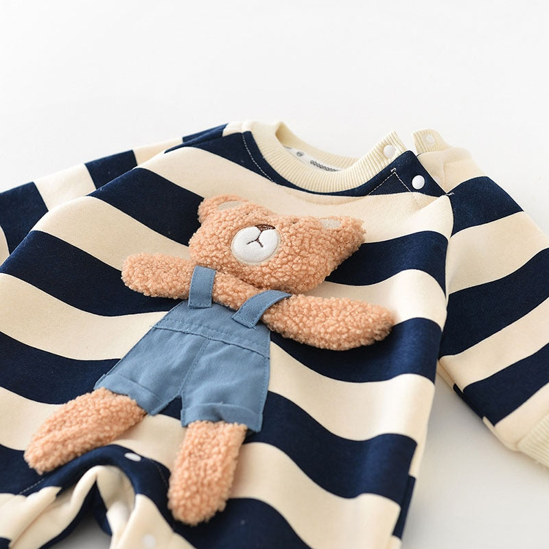 Winter Baby Rompertjes / Jumpsuits Bear Outfit