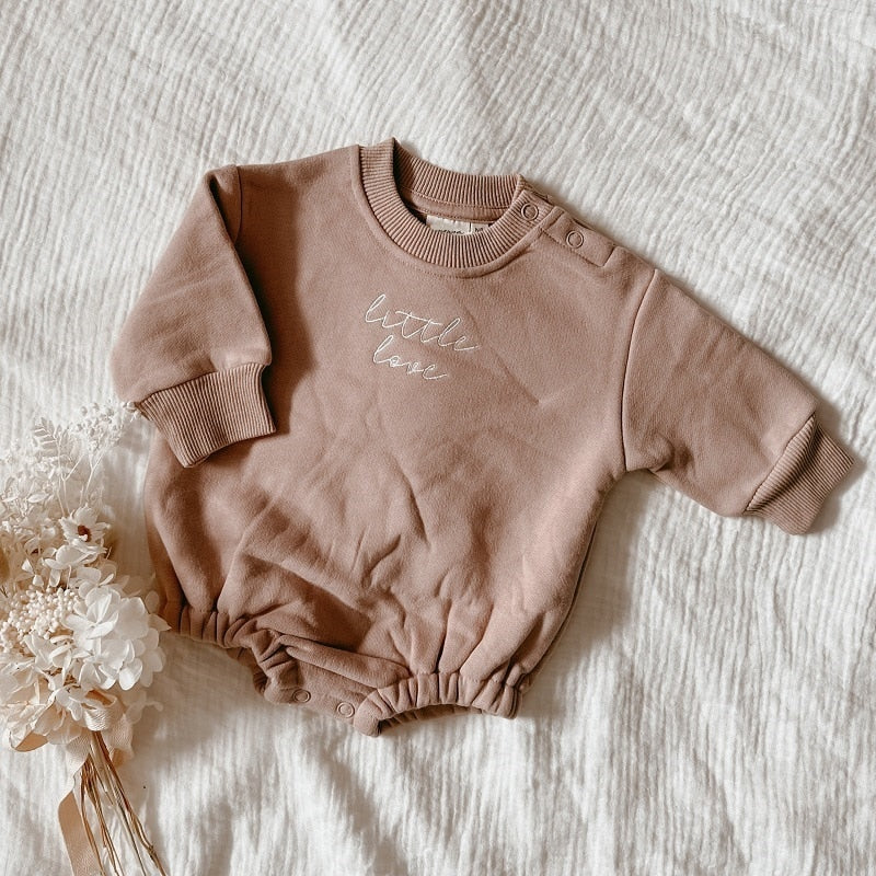 Little Love Daisy  Embroidery Children's Jumpsuits